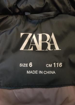 Модный дутый стёганый пуховик кокон zara8 фото