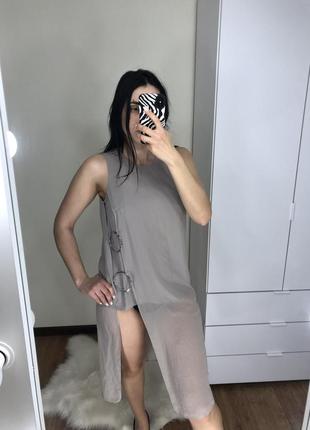 Пляжная туника парео пляжное накидка