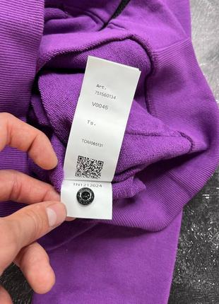 Zip hoodie stone island violet ☂️ 4