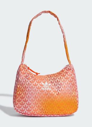 Мініатюрна жакардова сумка на плече adidas1 фото