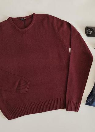 Чоловічий стильний теплий светр кофта brooks ltd, італія, р.xl/2xl