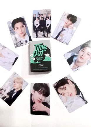 Карточки stray kids k-pop стрей кидс кей поп time out тайм аут