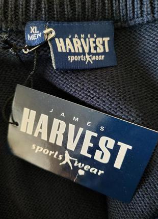 Мужской теплый свитер кофта james harvest sportswear, швеция, р.xl/2xl9 фото