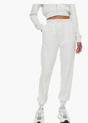 Брюки спортивные женские h&m jogers grey 975845002 оригинал