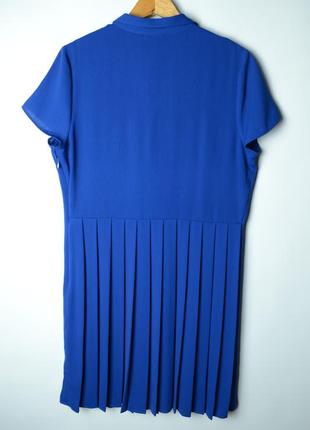 Платье плиссе, размер 50 (арт900)7 фото