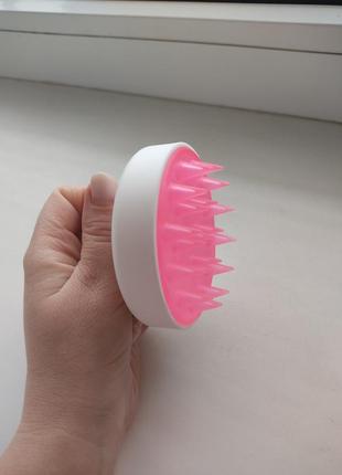 Силиконовая щетка-массажер для кожи головы