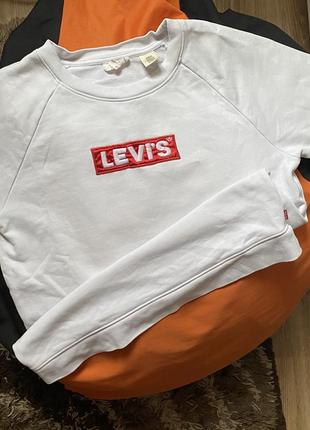 Свитшот кофта свитер levi’s ( не the north face adidas gap)3 фото