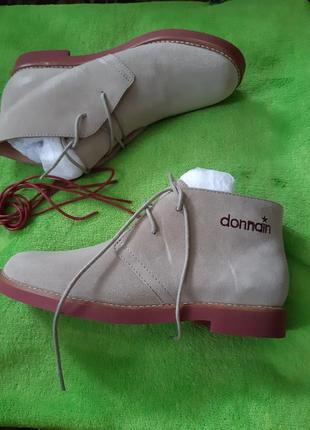 Сапожки весна- осень, новые! нубук!!