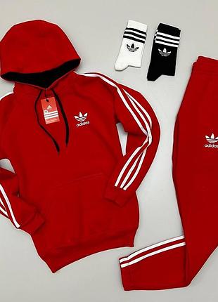 Мужской спортивный костюм мужской спортивный костюм зимний на флисе adidas