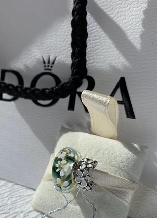 Комплект из двух серебряных шармов пандора оригинал