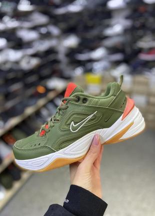 Кроссовки nike m2k tekno хаки