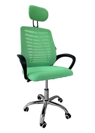 Крісло офісне bonro b-6200 зелене