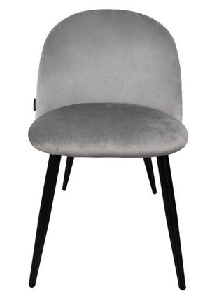 Стілець крісло для кухні, вітальні, кафе bonro b-659 сіре2 фото