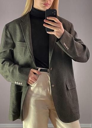 Пиджак шерстяной шерсть polo ralph lauren