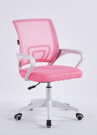 Крісло bonro bn-619 біло-сіре