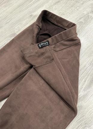 Жіночі штани шоколадного кольору ilona's, розмір 405 фото