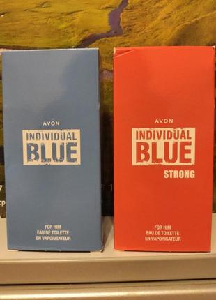 Туалетная вода для мужчин individual blue strong 100 мл