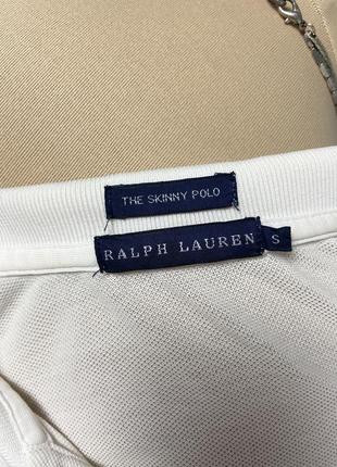 Вінтажне подовжене поло оригінал polo ralph lauren women's slim fit polo shirt7 фото