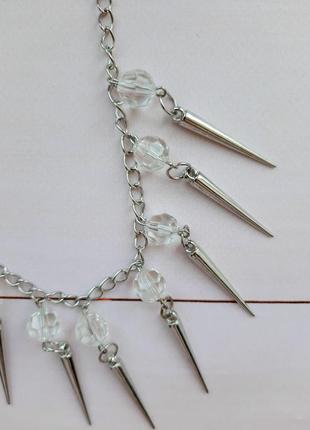 Ожерелье колье цепочка с серьгами набор набор набор бижутерии3 фото