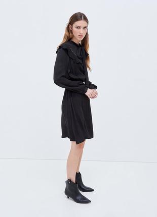 Жіноча сукня motivi чорний колір, розмір xs3 фото