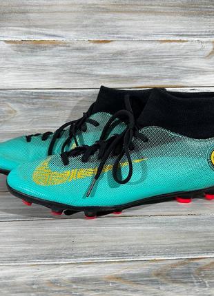 Nike mercurial superfly 6 club cr7 оригинальные бутсы2 фото