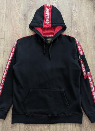 Alpha industries hoodie оригинальное худи