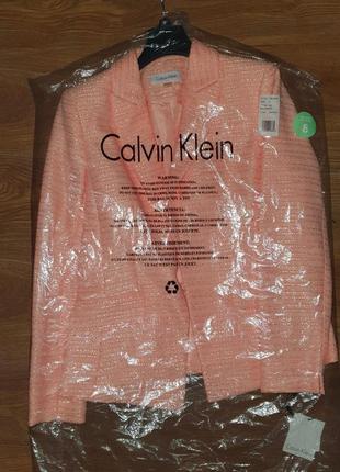 Пиджак, блейзер, жакет, твидовый calvin klein4 фото