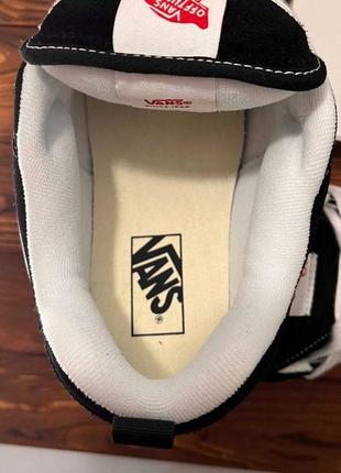 Vans knu skool black white vn000qc6bt3 фото