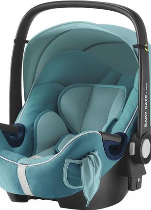 Автокресло britax-romer baby-safe2 i-size lagoon green люлька переноска