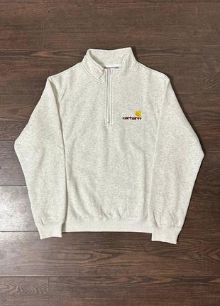 Теплі унісекс зіп-кофти 1/4 carhartt2 фото