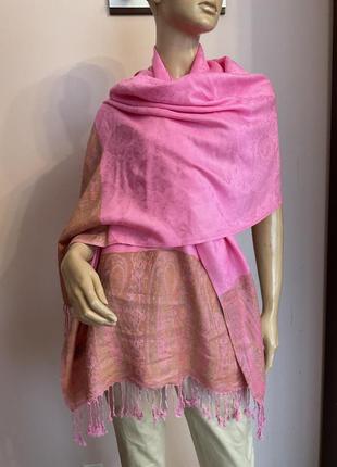 Ніжний якісний шарф brend pashmina 100% cashmere