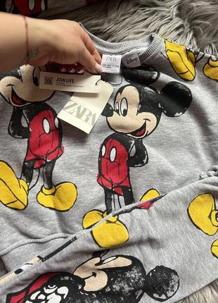 Очень классные новые костюмчики zara с mickey5 фото