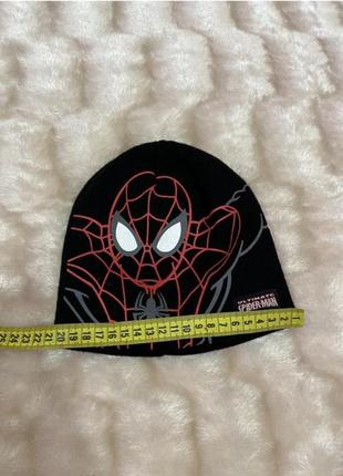 Чорна шапка людина-павук/гудра шапка людина-павук