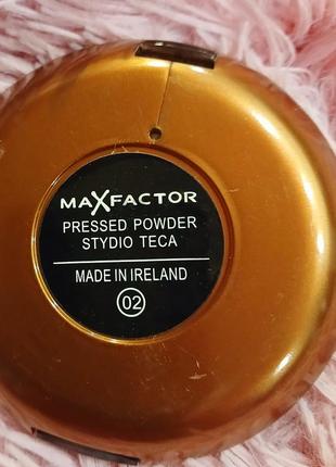 Компактна пудра max factor pressed powder studio, макс фактор4 фото