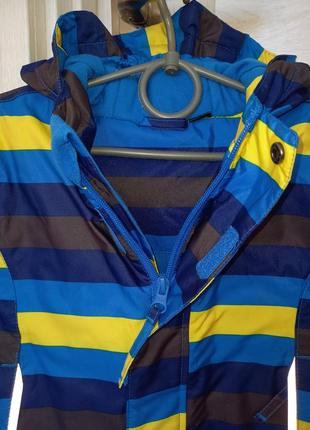 Мембранная термо-куртка курточка зимняя демисезонная весенняя lupilu для мальчика 3-4 года 98-1048 фото
