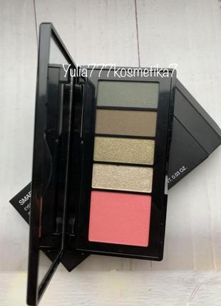 Палітра тіней і румяна kiko milano smart eyes and cheeks palette