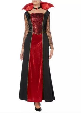 Карнавальна сукня плаття вампірша чаклунка