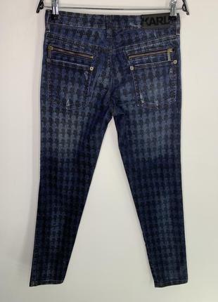 Karl lagerfeld монограммные джинсы2 фото
