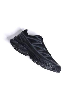 👟кроссовки salomon xt-6 adv all black👟8 фото