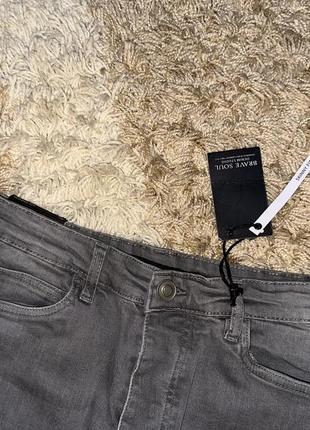 Карго джинсы brave soul skinny с карманами, оригинал4 фото