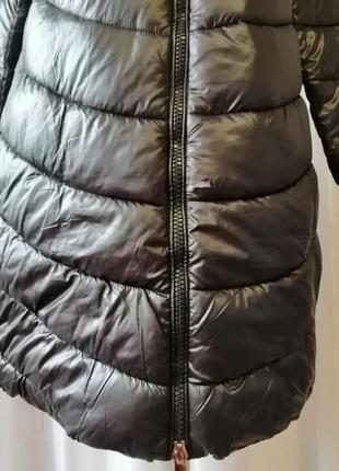 Куртка пальто з дефектом стьобане6 фото