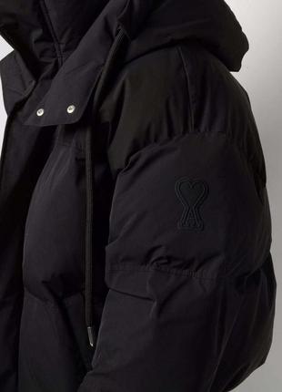 Женская куртка ami пуховик бренд5 фото