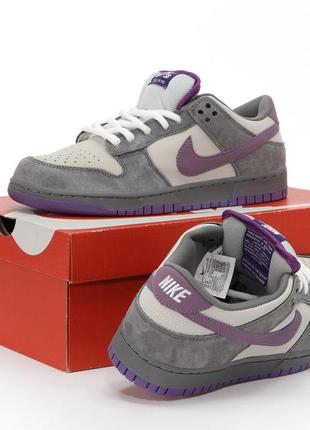 Кроссовки n\ke sb dunk low x otomo katsuhiro grey purple original!