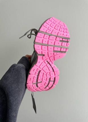 Кроссовки в стиле balenciaga 3xl pink silver premium5 фото