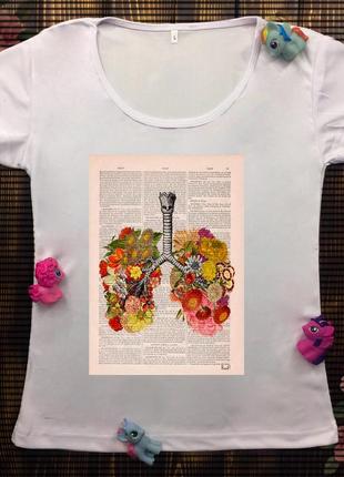 Женские футболки с принтом