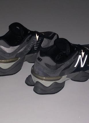 Мужские кроссовки new balance 9060 black grey 40-41-42-43-44-457 фото