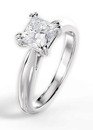 Золотое кольцо с бриллиантом 1,00 карат принцесса. для предложения/помолвки. новое2 фото