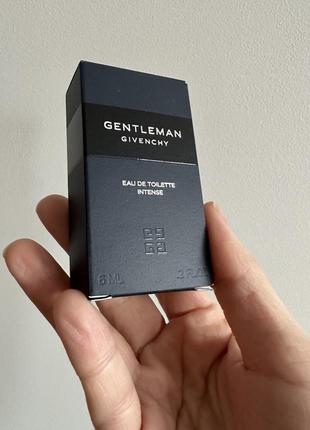 Миниатюра туалетной воды gentleman givenchy 6 ml2 фото