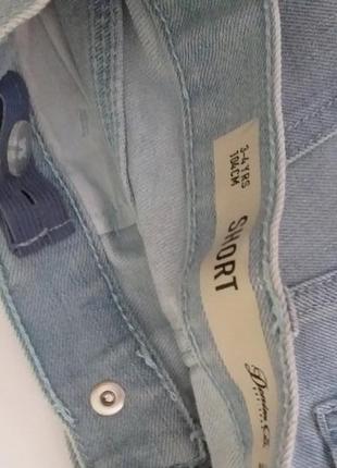 Шорты джинсовые мальчику denim primark