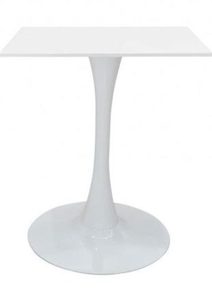 Кухонний стіл тюльпан квадратний 60*60 см1 фото